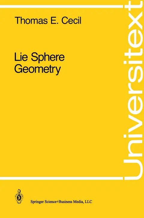 Cover of Lie Sphere Geometry