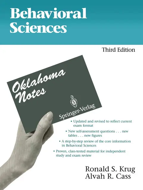 Cover of Behavioral Sciences