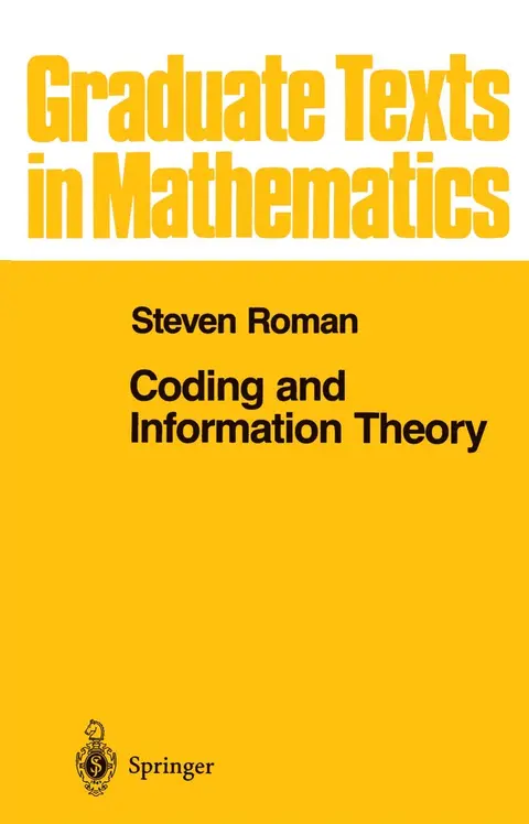 Cover of Coding and Information Theory