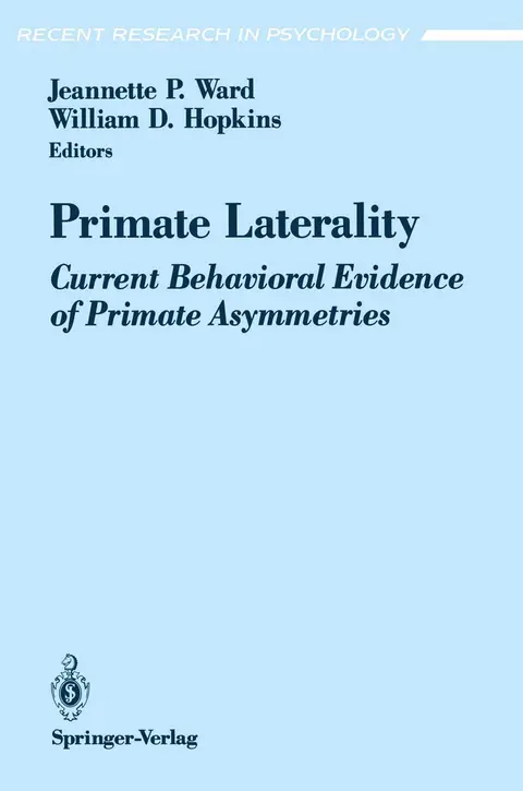 Cover of Primate Laterality