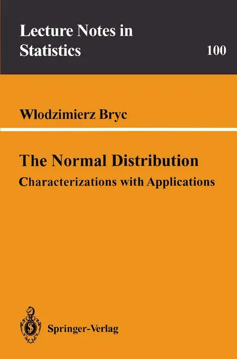 Cover of The Normal Distribution