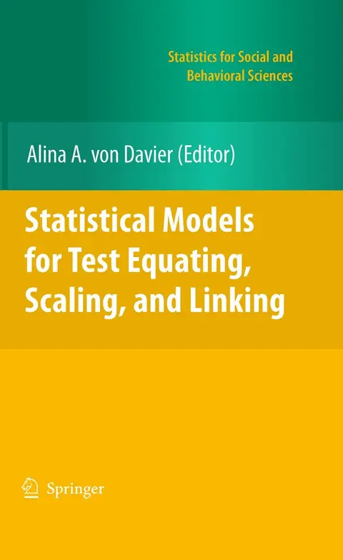 Cover of Statistical Models for Test Equating, Scaling, and Linking