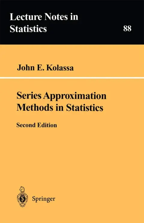 Cover of Series Approximation Methods in Statistics