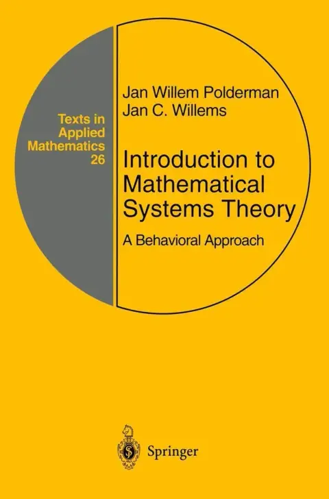 Cover of Introduction to Mathematical Systems Theory