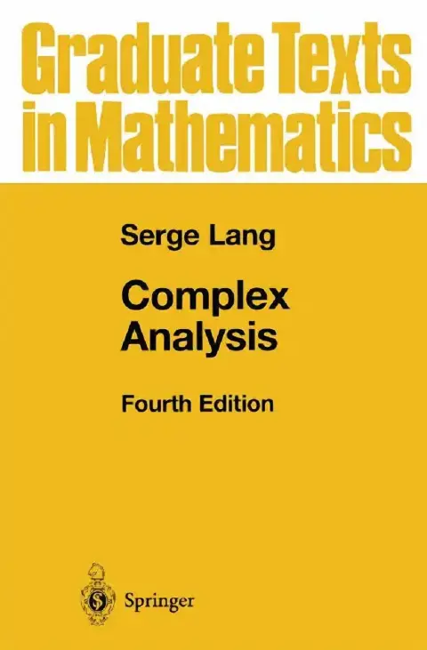 Cover of Complex Analysis