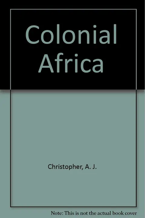 Cover of Colonial Africa