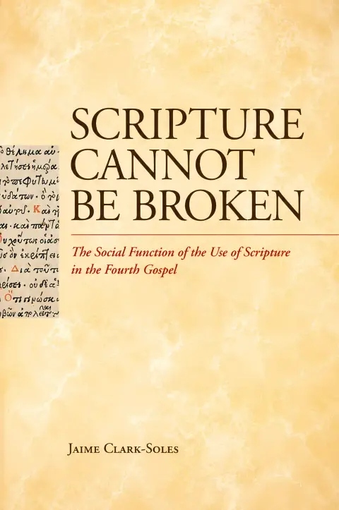 Cover of Scripture Cannot Be Broken