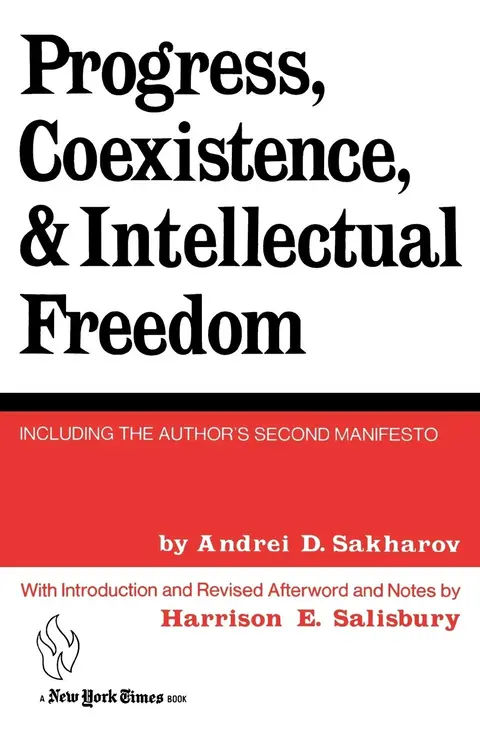Cover of Progress, Coexistence, and Intellectual Freedom