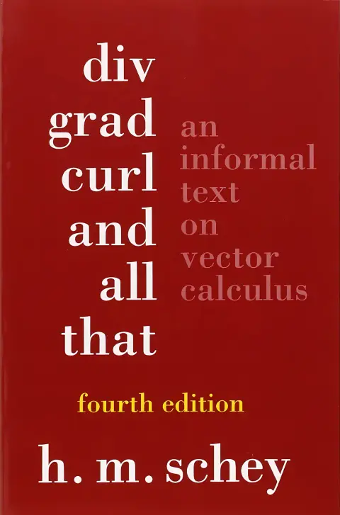 Cover of Div, Grad, Curl, and All That