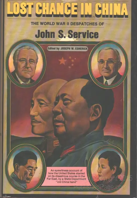 Cover of Lost chance in China