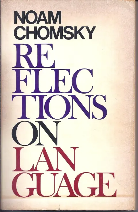 Cover of Reflections on Language