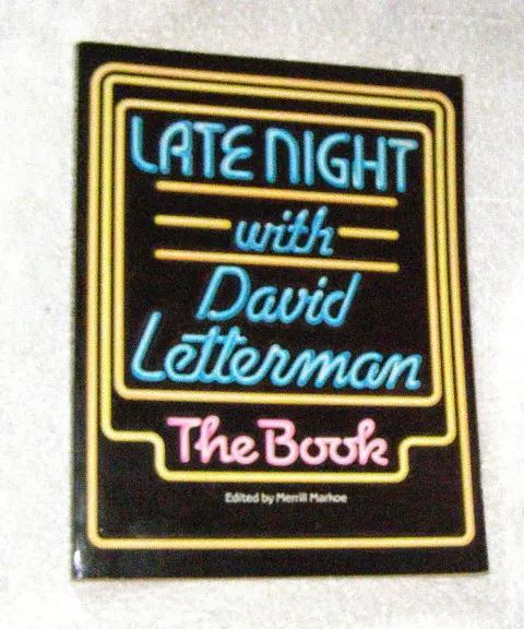 Cover of Late Night with David Letterma