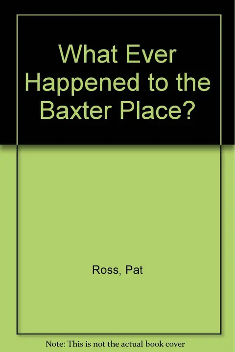 Cover of What Happened Baxter Place