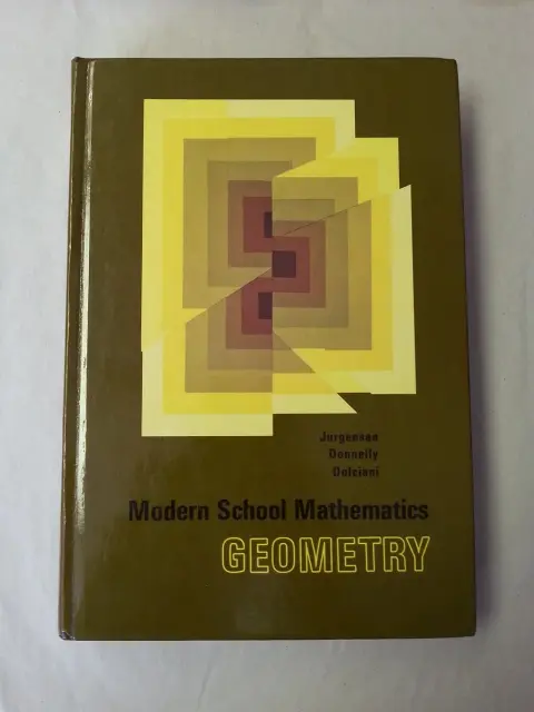 Cover of Modern School Mathematics Geometry