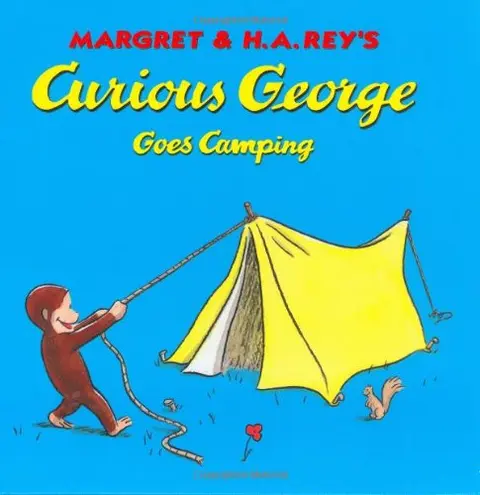 Cover of Curious George Goes Camping