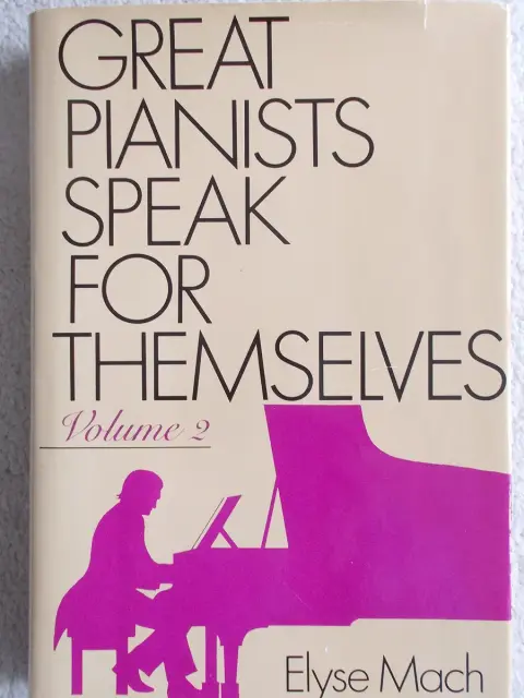 Cover of Great Pianists Speak for Themselves