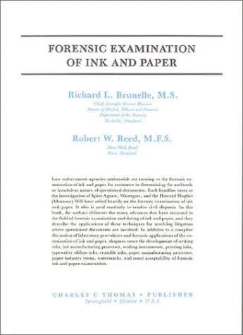 Cover of Forensic Examination of Ink and Paper