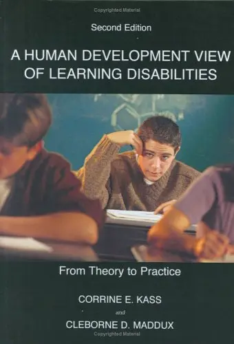 Cover of A Human Development View of Learning Disabilities