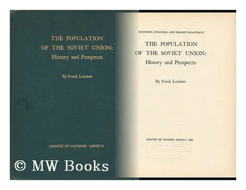 Cover of Population of the Soviet Union