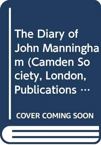 Cover of The Diary of John Manningham