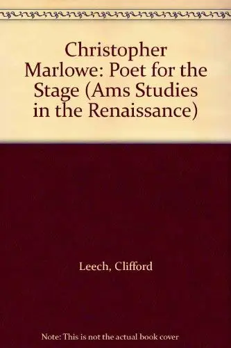 Cover of Christopher Marlowe