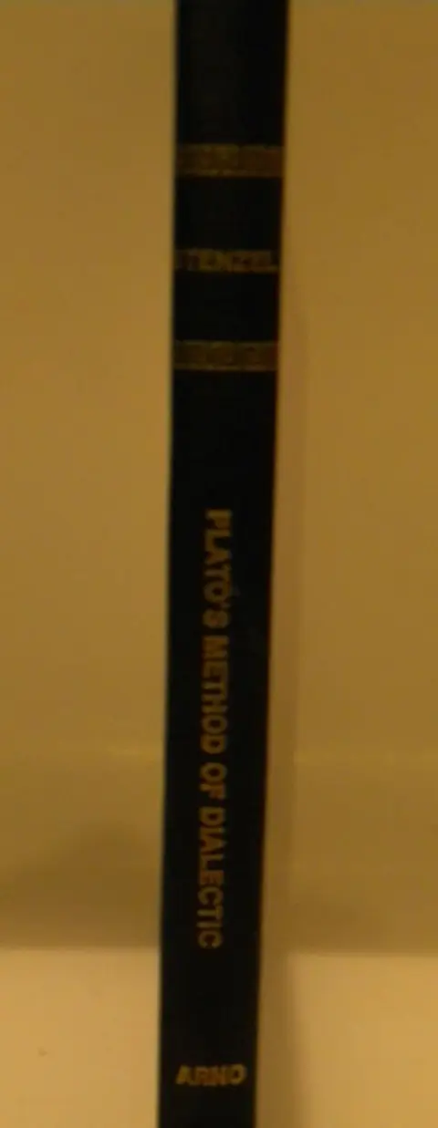 Cover of Plato's Method of Dialectic