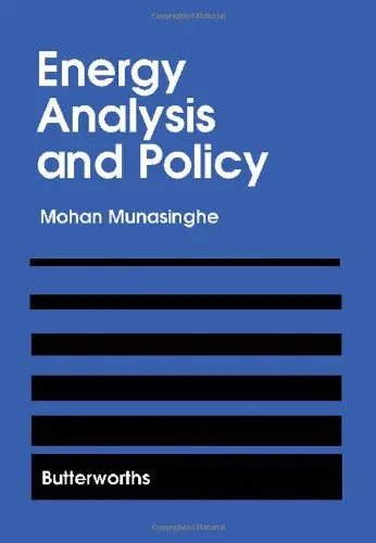 Cover of Energy Analysis and Policy