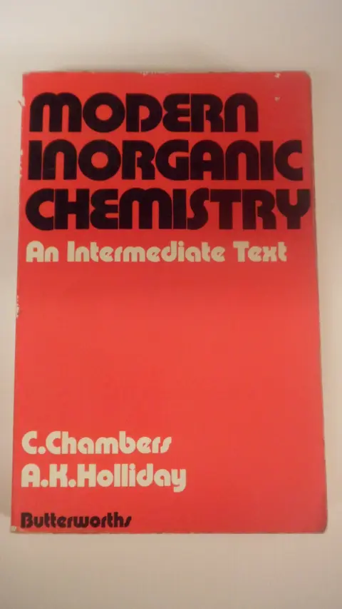 Cover of Modern Inorganic Chemistry