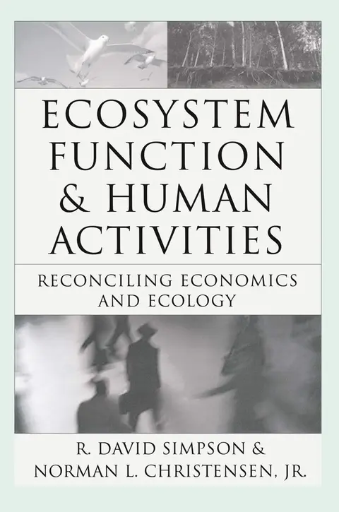Cover of Ecosystem Function & Human Activities