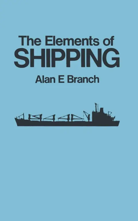Cover of The Elements of Shipping