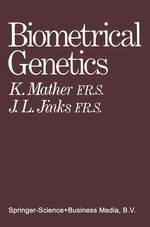 Cover of Biometrical Genetics