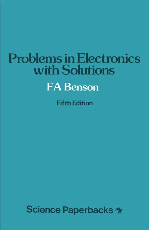 Cover of Problems in Electronics with Solutions