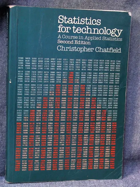 Cover of Statistics for Technology