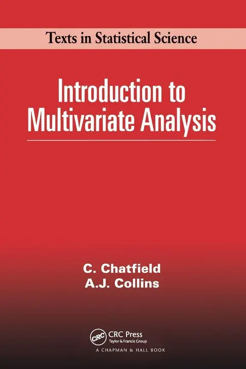 Cover of Introduction to Multivariate Analysis