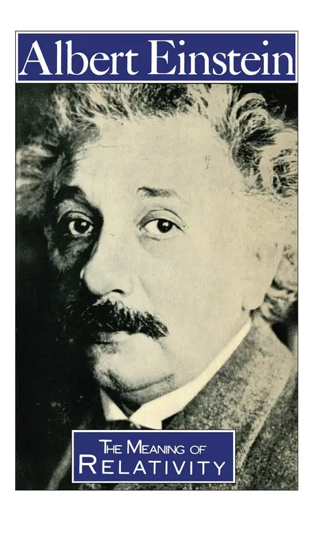 Cover of The Meaning of Relativity