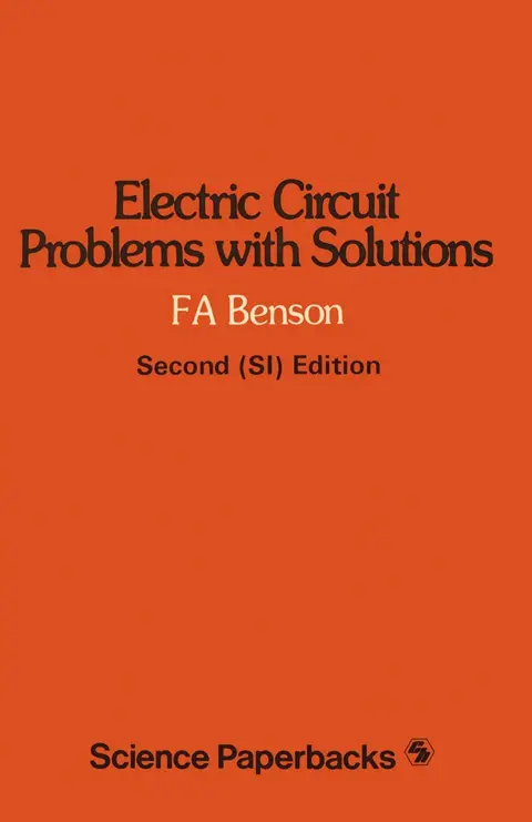 Cover of Electric Circuit Problems with Solutions