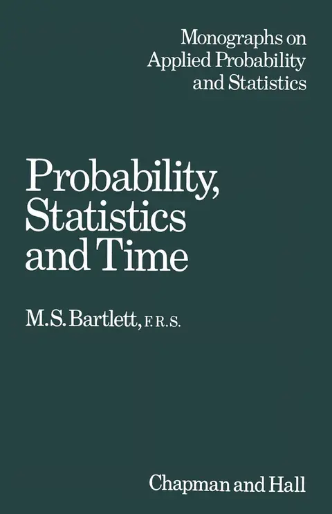 Cover of Probability, Statistics and Time