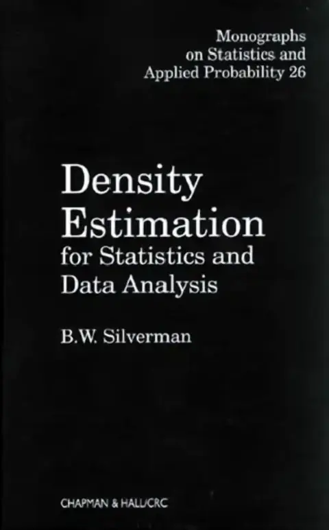 Cover of Density Estimation for Statistics and Data Analysis