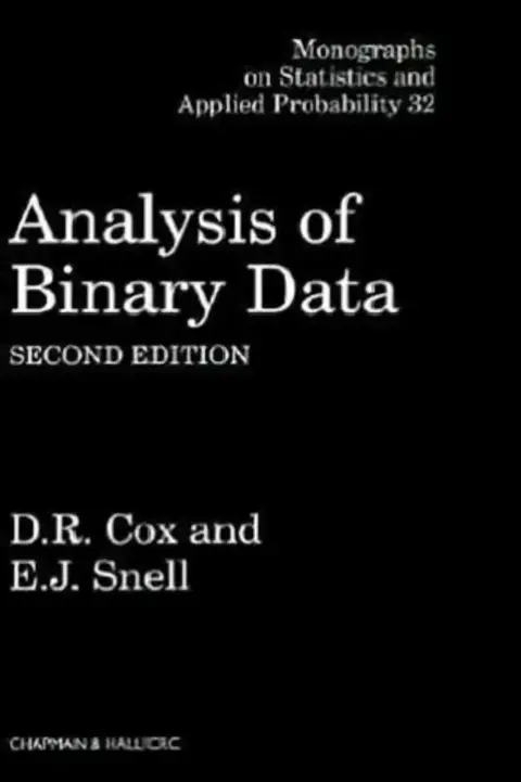 Cover of Analysis of Binary Data