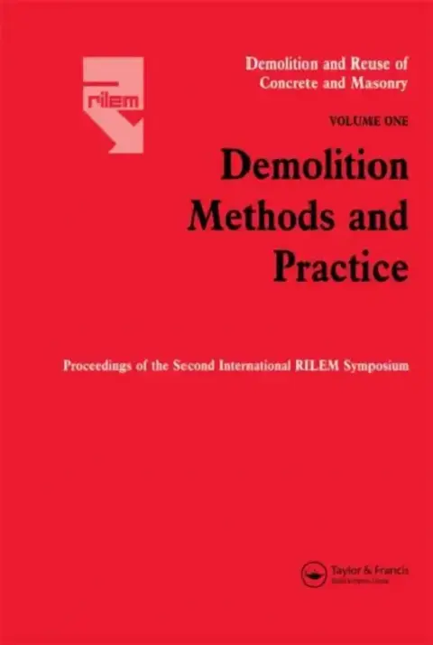 Cover of Demolition Methods and Practice