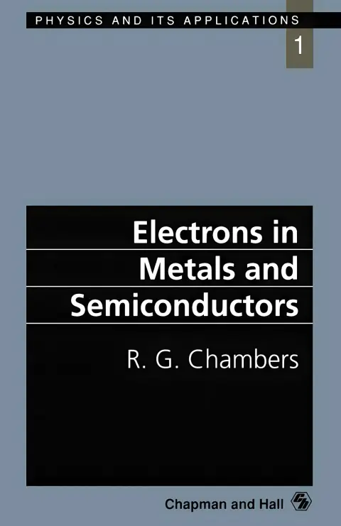 Cover of Electrons in Metals and Semiconductors