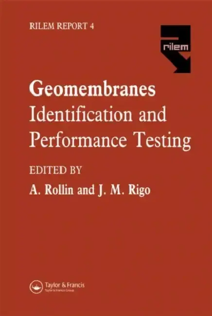 Cover of Geomembranes - Identification and Performance Testing