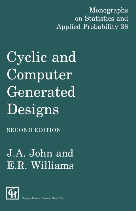 Cover of Cyclic and Computer Generated Designs