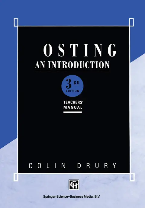 Cover of Costing