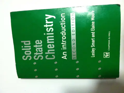 Cover of Solid State Chemistry