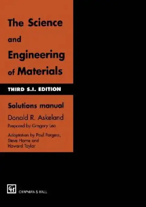 Cover of The Science and Engineering of Materials