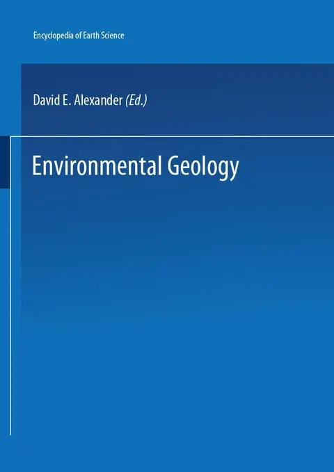 Cover of Encyclopedia of Environmental Science