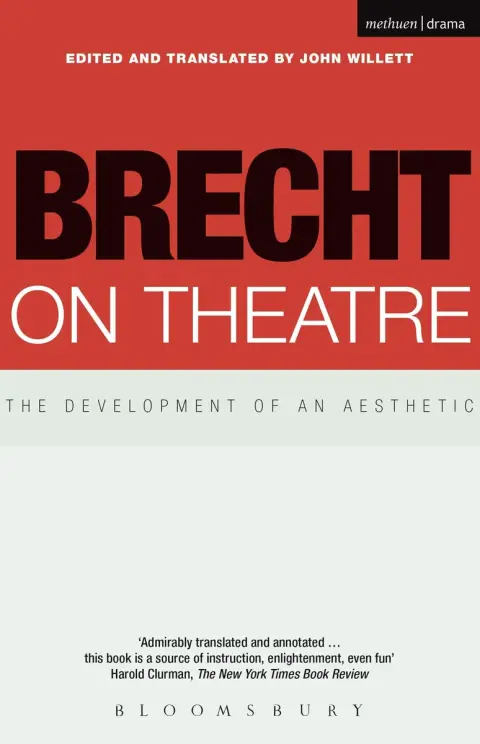 Cover of Brecht on Theatre