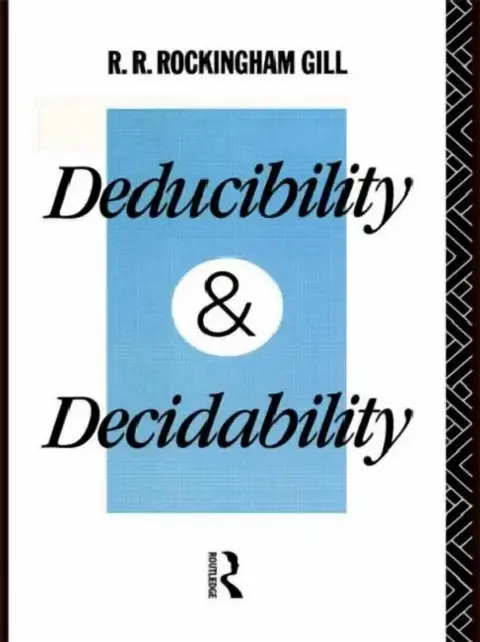 Cover of Deducibility and Decidability