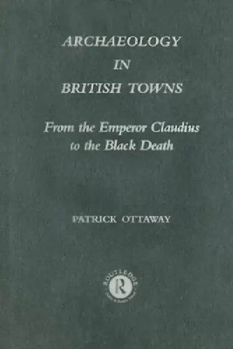 Cover of Archaeology in British Towns